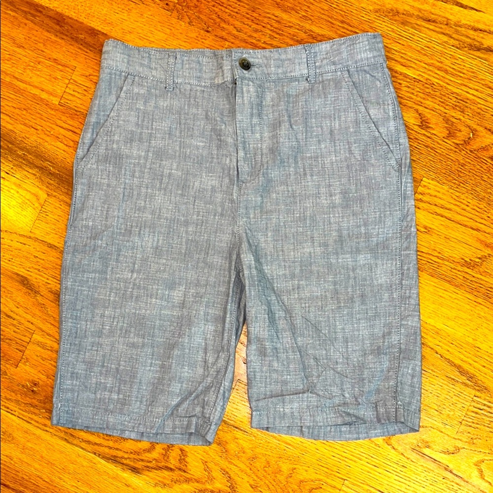 Chambray boys shorts